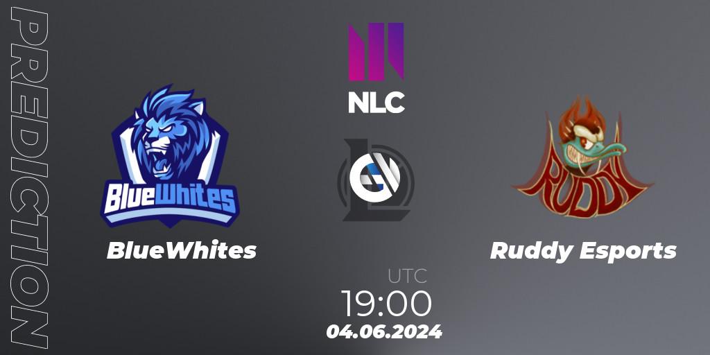 Pronóstico BlueWhites - Ruddy Esports. 04.06.2024 at 19:00, LoL, NLC 1st Division Summer 2024