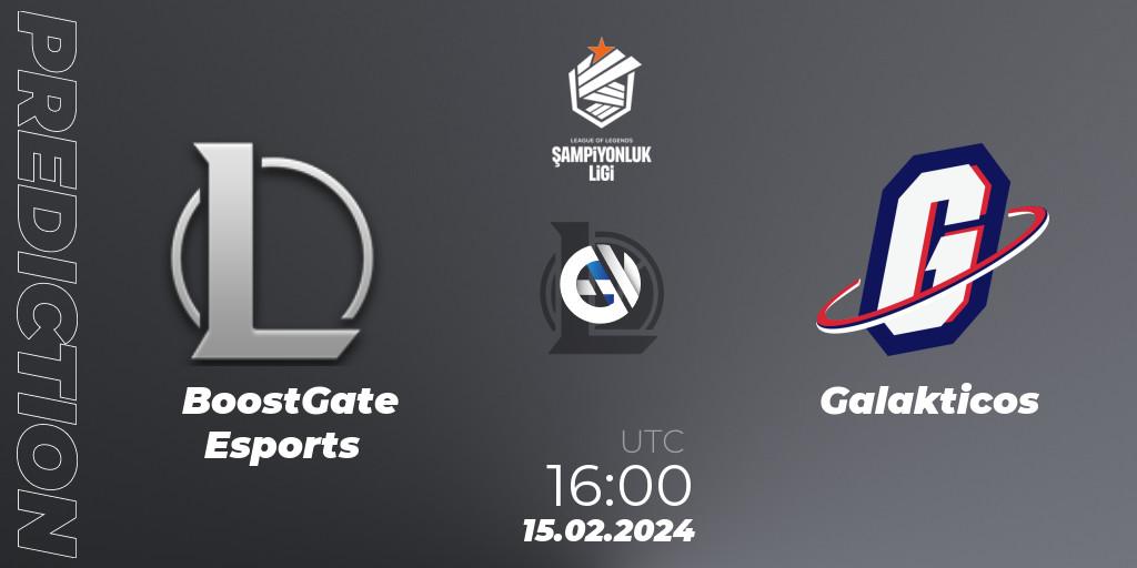 Pronóstico BoostGate Esports - Galakticos. 15.02.24, LoL, TCL Winter 2024