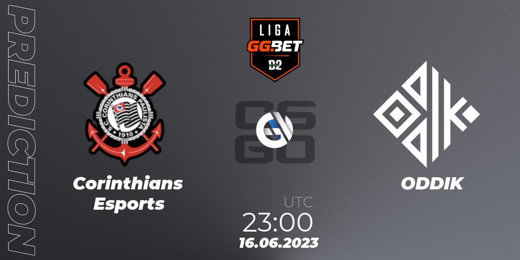 Pronóstico Corinthians Esports - ODDIK. 19.06.2023 at 21:00, Counter-Strike (CS2), Dust2 Brasil Liga Season 1