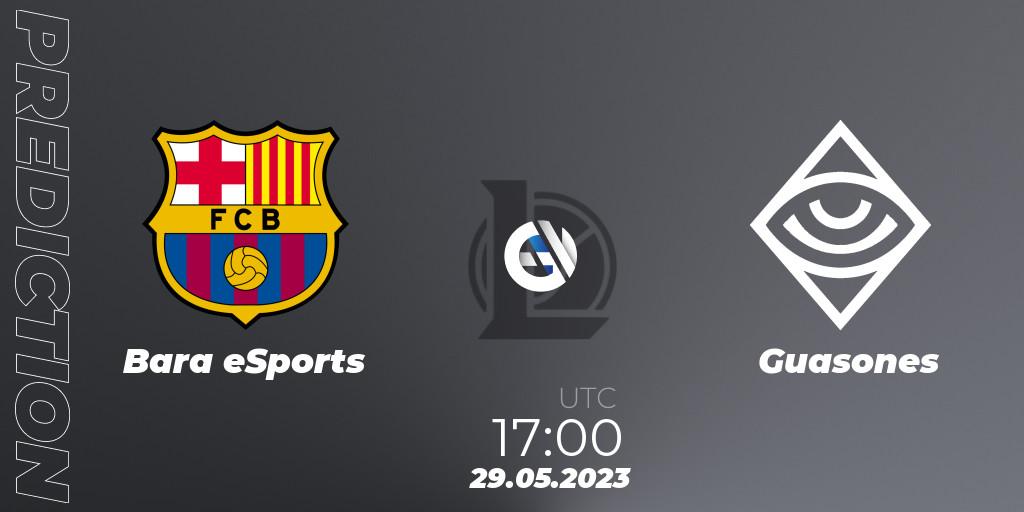 Pronóstico Barça eSports - Guasones. 29.05.2023 at 17:00, LoL, Superliga Summer 2023 - Group Stage