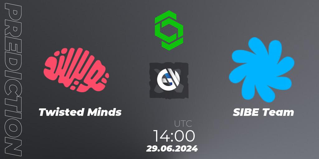 Pronóstico Twisted Minds - JustBetter. 29.06.2024 at 14:40, Dota 2, CCT Dota 2 Series 1