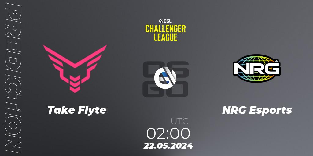 Pronóstico Take Flyte - NRG Esports. 22.05.2024 at 01:50, Counter-Strike (CS2), ESL Challenger League Season 47: North America