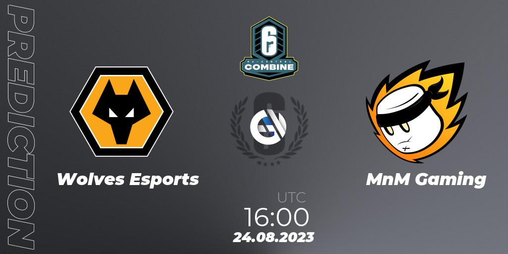 Pronóstico Wolves Esports - MnM Gaming. 24.08.23, Rainbow Six, R6 Central Combine