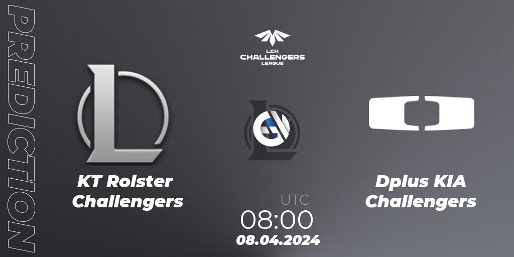 Pronóstico KT Rolster Challengers - Dplus KIA Challengers. 08.04.2024 at 08:00, LoL, LCK Challengers League 2024 Spring - Playoffs