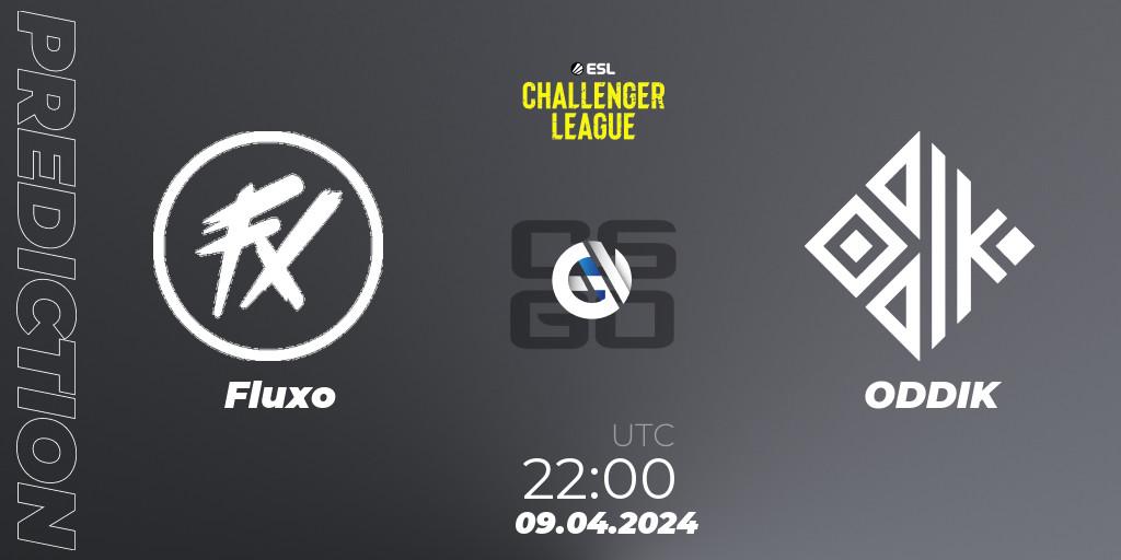 Pronóstico Fluxo - ODDIK. 09.04.24, CS2 (CS:GO), ESL Challenger League Season 47: South America