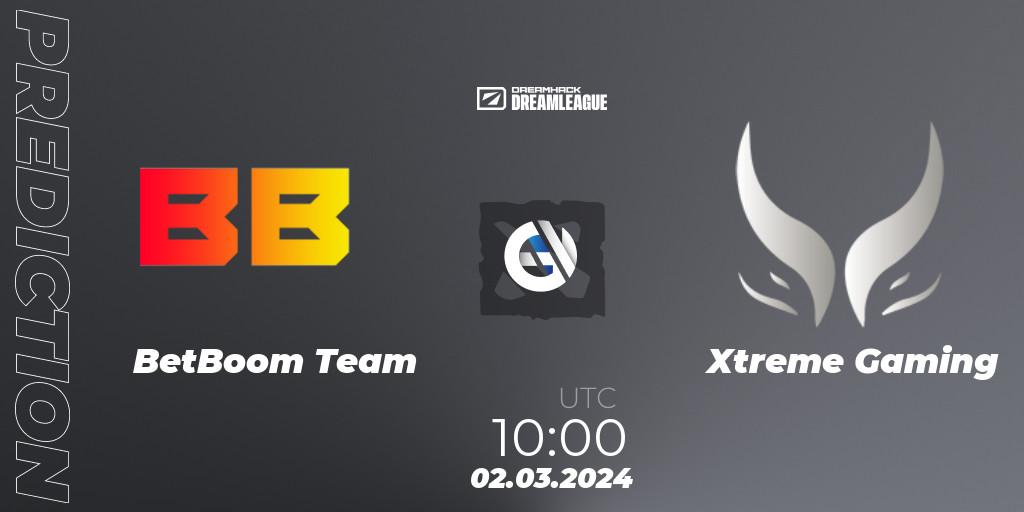 Pronóstico BetBoom Team - Xtreme Gaming. 02.03.24, Dota 2, DreamLeague Season 22