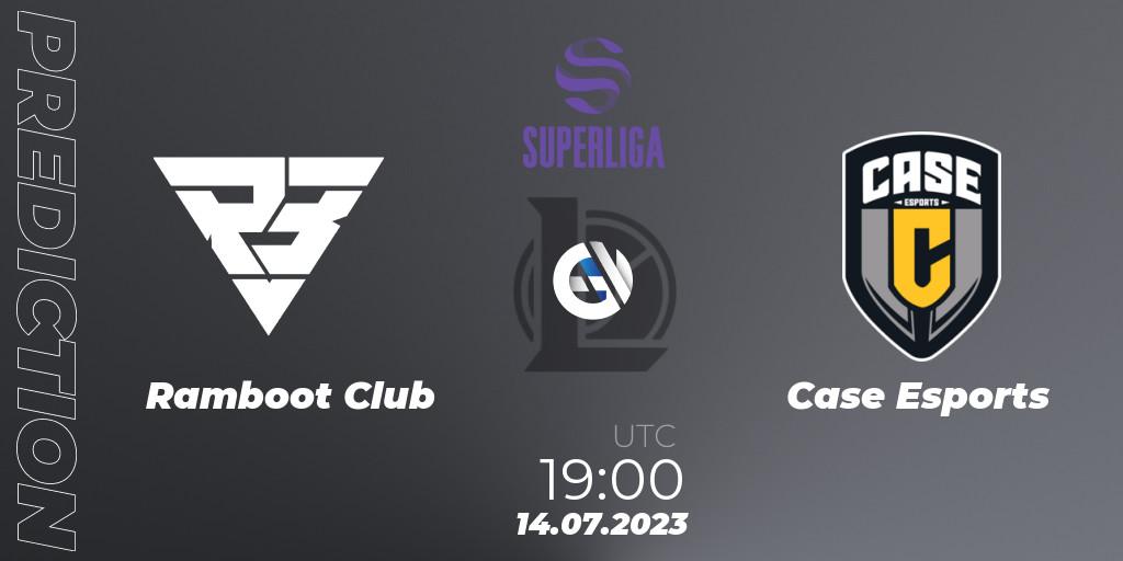 Pronóstico Ramboot Club - Case Esports. 14.07.2023 at 19:00, LoL, LVP Superliga 2nd Division 2023 Summer
