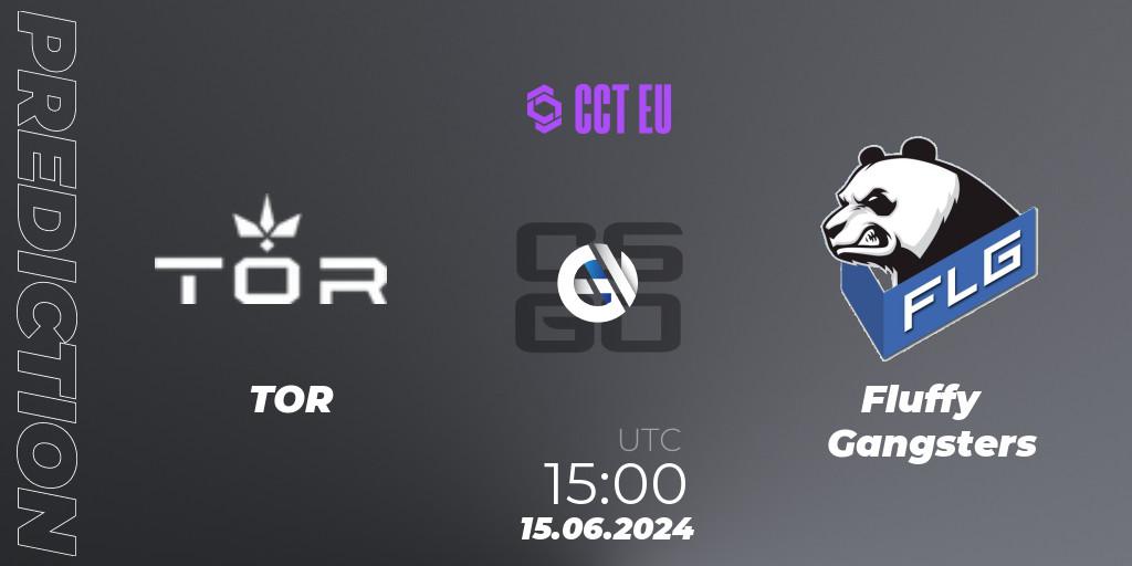 Pronóstico TOR - Fluffy Gangsters. 15.06.2024 at 15:00, Counter-Strike (CS2), CCT Season 2 European Series #6 Play-In