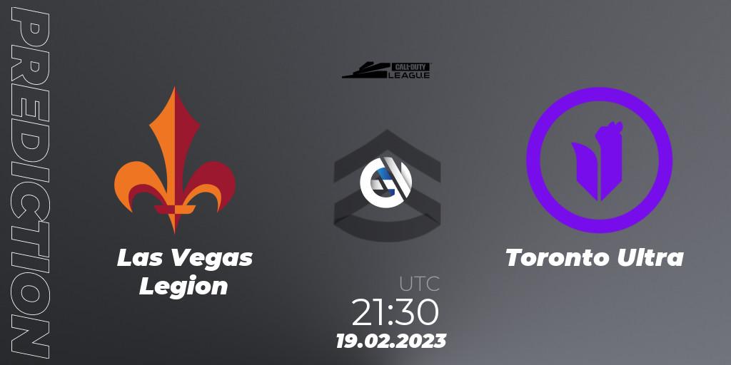 Pronóstico Las Vegas Legion - Toronto Ultra. 19.02.2023 at 21:30, Call of Duty, Call of Duty League 2023: Stage 3 Major Qualifiers
