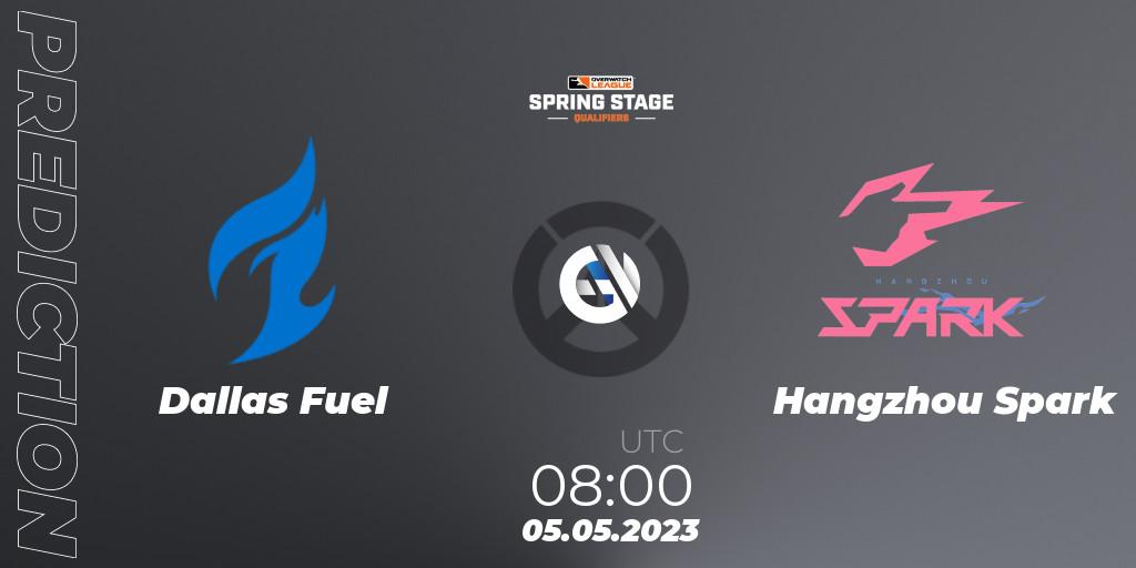 Pronóstico Dallas Fuel - Hangzhou Spark. 05.05.2023 at 08:00, Overwatch, OWL Stage Qualifiers Spring 2023 East