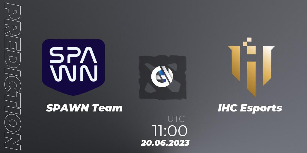 Pronóstico SPAWN Team - IHC Esports. 20.06.2023 at 11:30, Dota 2, 1XPLORE Asia #1
