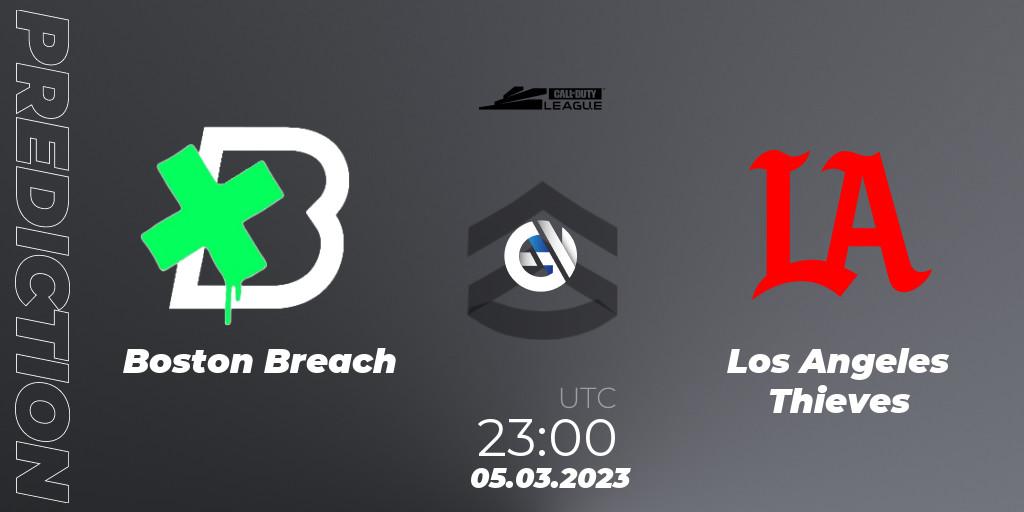 Pronóstico Boston Breach - Los Angeles Thieves. 05.03.2023 at 23:00, Call of Duty, Call of Duty League 2023: Stage 3 Major Qualifiers
