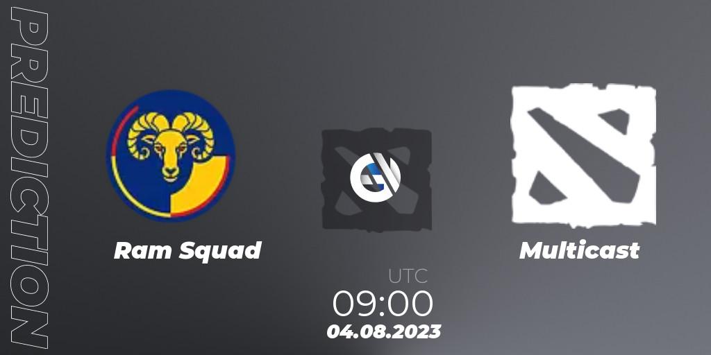 Pronóstico Ram Squad - Multicast. 04.08.2023 at 09:06, Dota 2, European Pro League Season 11