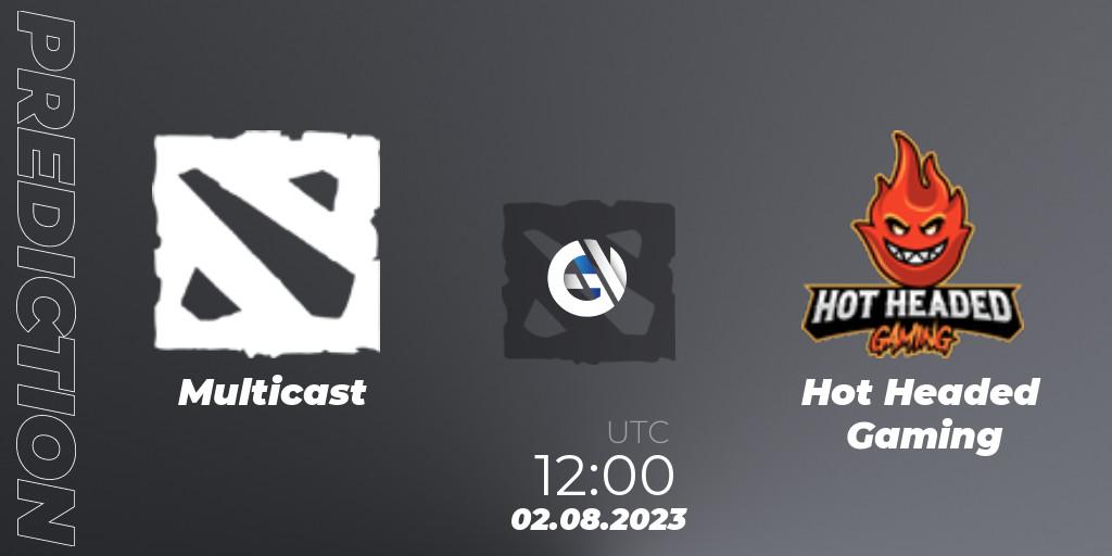 Pronóstico Multicast - Hot Headed Gaming. 02.08.2023 at 13:29, Dota 2, European Pro League Season 11