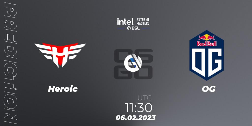 Pronóstico Heroic - OG. 06.02.2023 at 11:30, Counter-Strike (CS2), IEM Katowice 2023