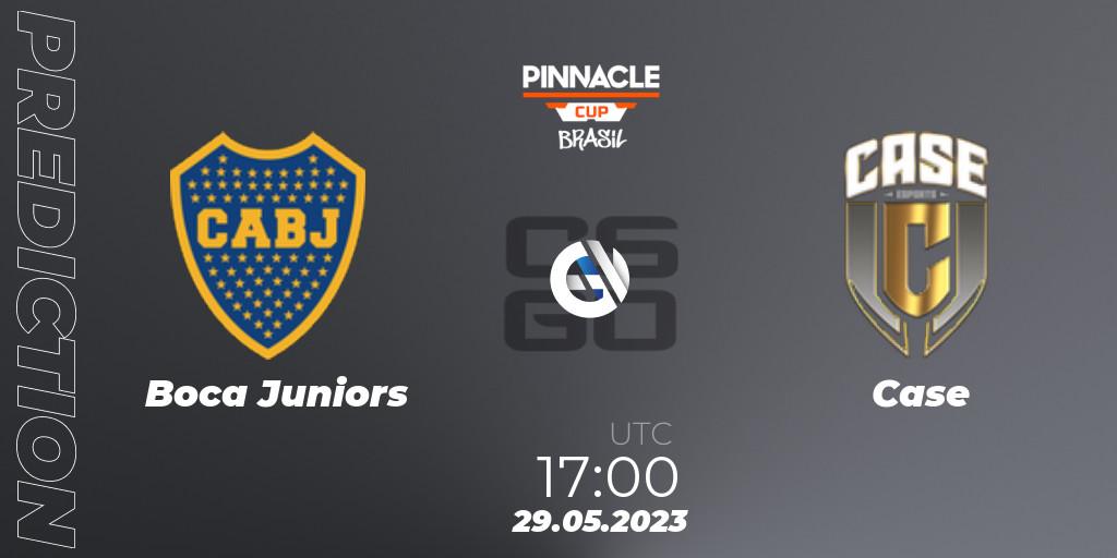Pronóstico Boca Juniors - Case. 29.05.2023 at 14:00, Counter-Strike (CS2), Pinnacle Brazil Cup 1