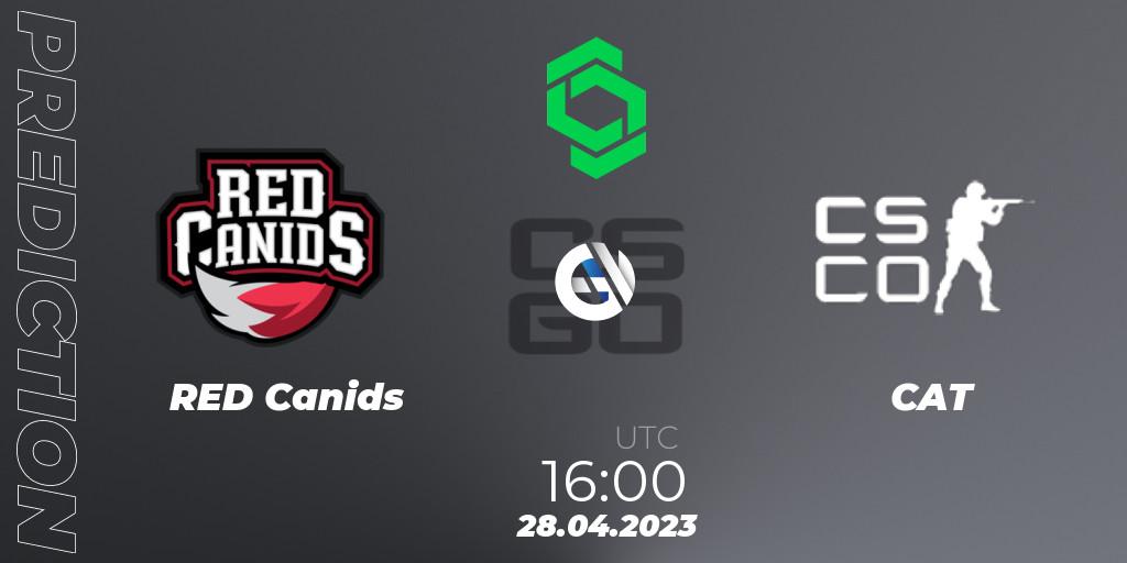 Pronóstico RED Canids - CAT. 28.04.2023 at 16:00, Counter-Strike (CS2), CCT South America Series #7