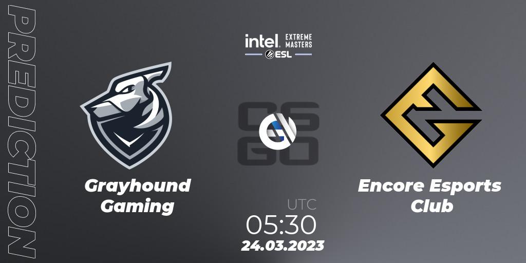 Pronóstico Grayhound Gaming - Encore Esports Club. 24.03.23, CS2 (CS:GO), IEM Dallas 2023 Oceania Closed Qualifier