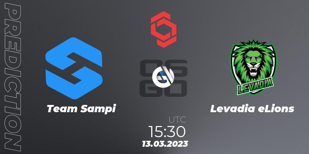 Pronóstico Team Sampi - Levadia eLions. 13.03.2023 at 15:40, Counter-Strike (CS2), CCT Central Europe Series 5 Closed Qualifier
