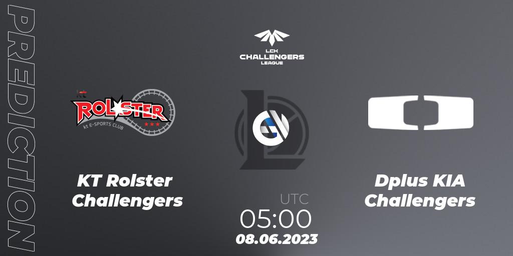 Pronóstico KT Rolster Challengers - Dplus KIA Challengers. 08.06.23, LoL, LCK Challengers League 2023 Summer - Group Stage