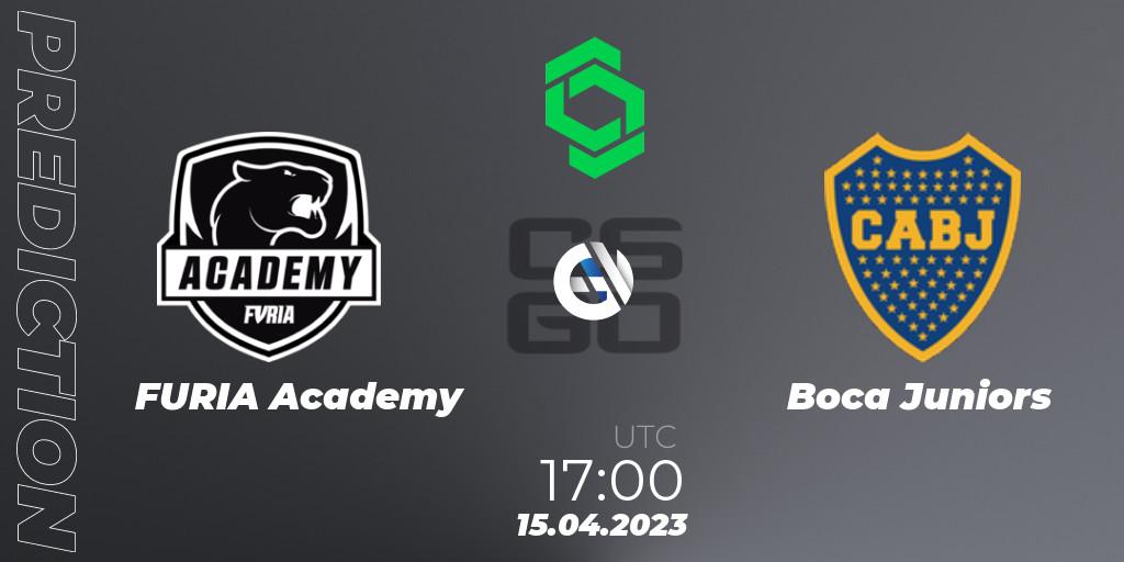 Pronóstico FURIA Academy - Boca Juniors. 15.04.2023 at 17:15, Counter-Strike (CS2), CCT South America Series #6