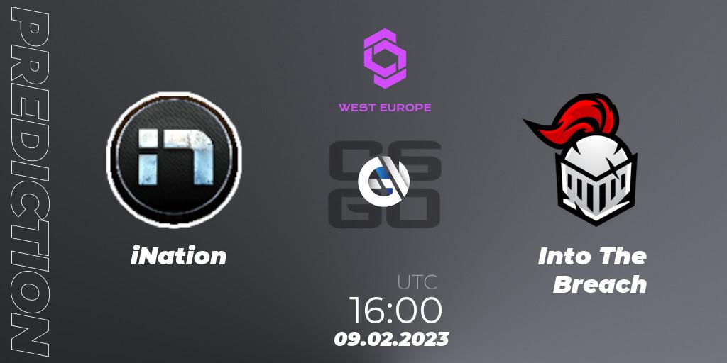 Pronóstico Young Ninjas - Into The Breach. 09.02.2023 at 16:00, Counter-Strike (CS2), CCT West Europe Series #1