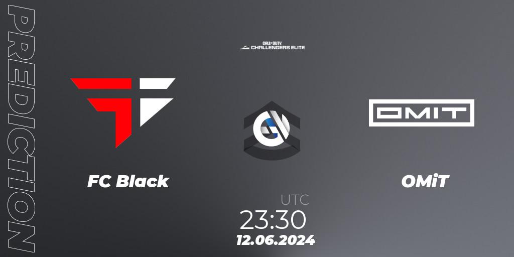 Pronóstico FC Black - OMiT. 12.06.2024 at 22:30, Call of Duty, Call of Duty Challengers 2024 - Elite 3: NA