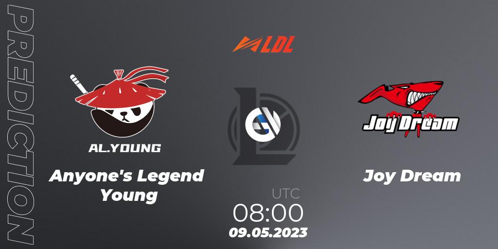 Pronóstico Anyone's Legend Young - Joy Dream. 09.05.2023 at 09:00, LoL, LDL 2023 - Regular Season - Stage 2