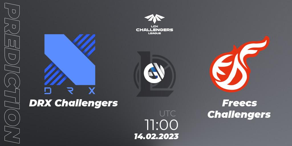 Pronóstico DRX Challengers - Freecs Challengers. 14.02.2023 at 11:00, LoL, LCK Challengers League 2023 Spring