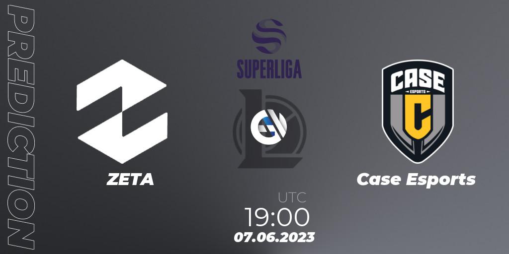 Pronóstico ZETA - Case Esports. 07.06.2023 at 19:00, LoL, LVP Superliga 2nd Division 2023 Summer