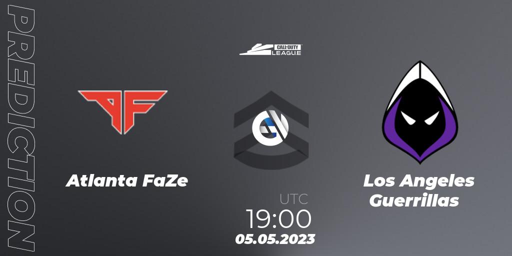 Pronóstico Atlanta FaZe - Los Angeles Guerrillas. 05.05.2023 at 19:00, Call of Duty, Call of Duty League 2023: Stage 5 Major Qualifiers
