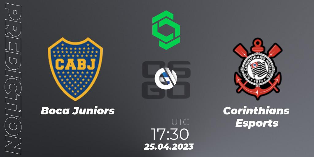 Pronóstico Boca Juniors - Corinthians Esports. 25.04.2023 at 18:00, Counter-Strike (CS2), CCT South America Series #7