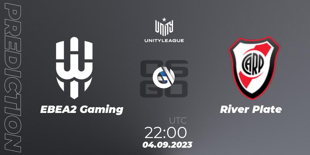 Pronóstico EBEA2 Gaming - River Plate. 04.09.2023 at 22:00, Counter-Strike (CS2), LVP Unity League Argentina 2023