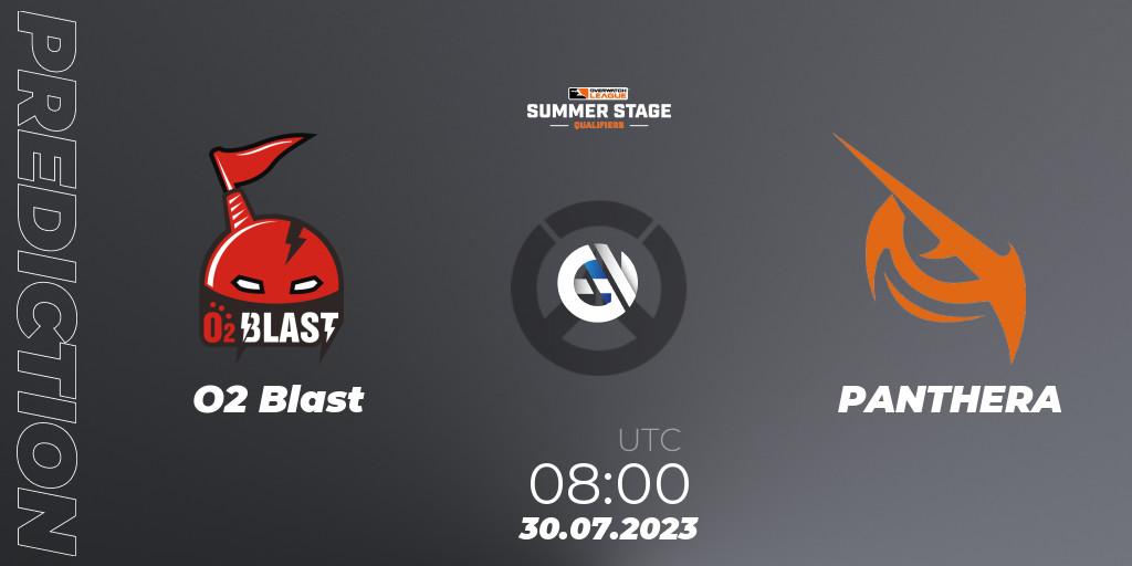 Pronóstico O2 Blast - PANTHERA. 30.07.23, Overwatch, Overwatch League 2023 - Summer Stage Qualifiers