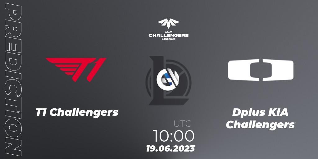 Pronóstico T1 Challengers - Dplus KIA Challengers. 19.06.23, LoL, LCK Challengers League 2023 Summer - Group Stage