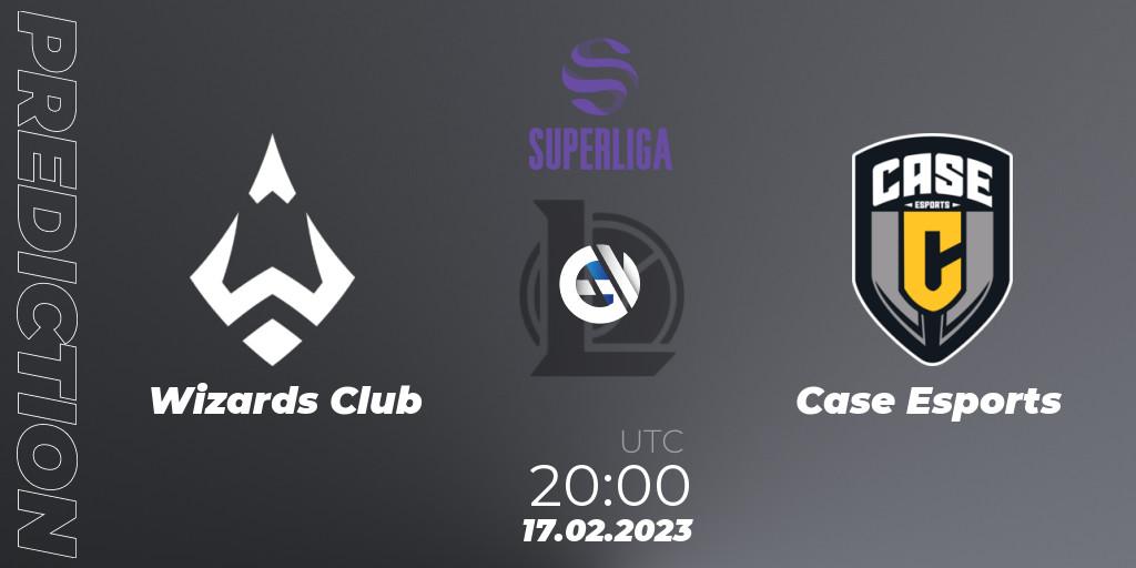 Pronóstico Wizards Club - Case Esports. 17.02.2023 at 20:15, LoL, LVP Superliga 2nd Division Spring 2023 - Group Stage