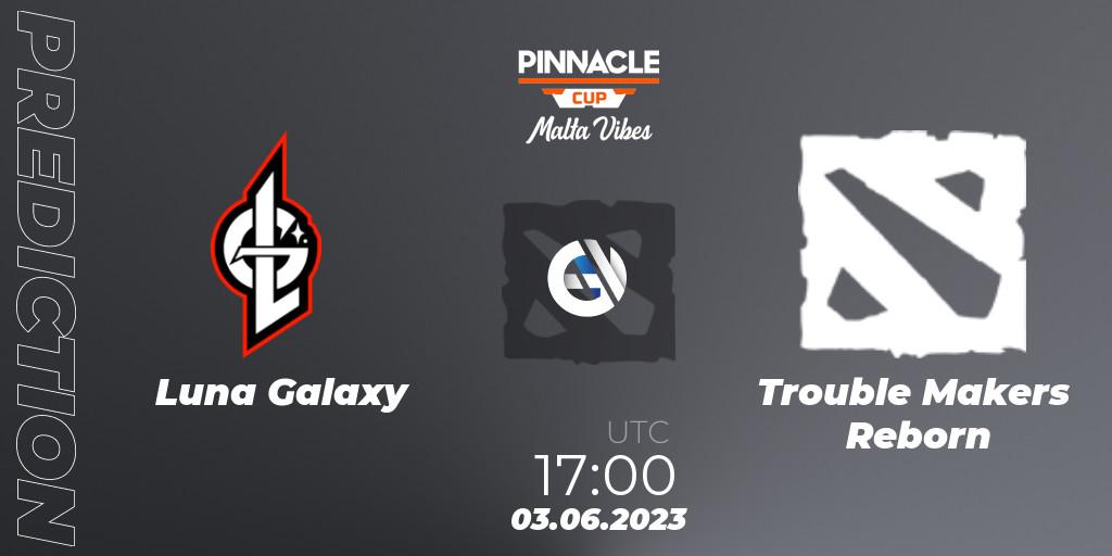 Pronóstico D1 Hustlers - Trouble Makers Reborn. 03.06.23, Dota 2, Pinnacle Cup: Malta Vibes #2