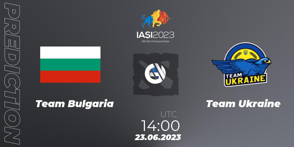 Pronóstico Team Bulgaria - Team Ukraine. 23.06.23, Dota 2, IESF Europe B Qualifier 2023