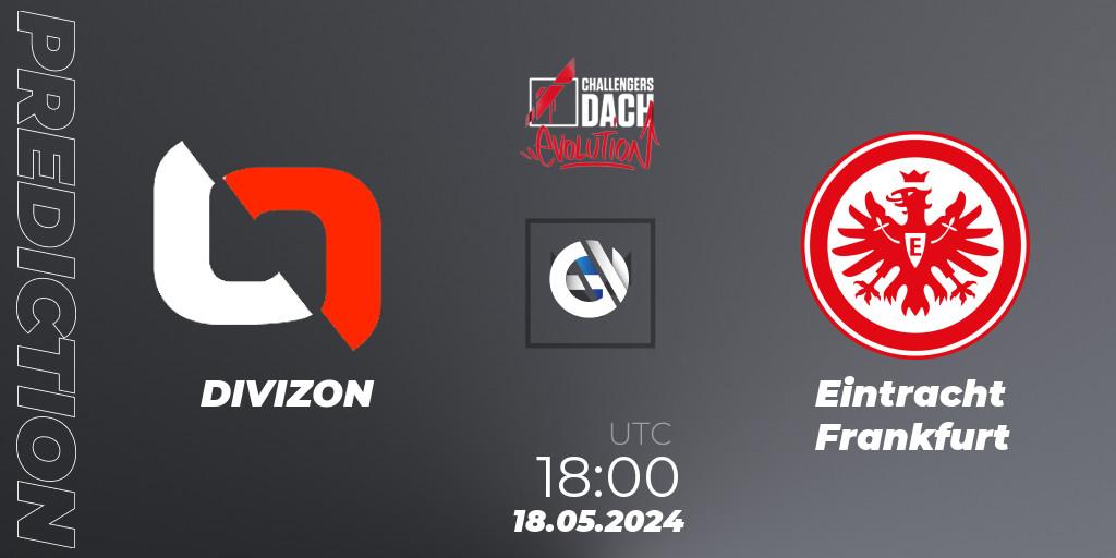 Pronóstico DIVIZON - Eintracht Frankfurt. 18.05.2024 at 18:00, VALORANT, VALORANT Challengers 2024 DACH: Evolution Split 2