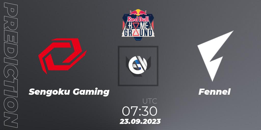 Pronóstico Sengoku Gaming - Fennel. 23.09.23, VALORANT, Red Bull Home Ground #4 - Japanese Qualifier