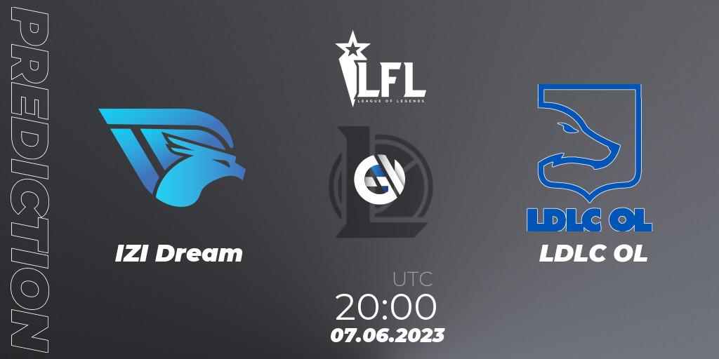 Pronóstico IZI Dream - LDLC OL. 07.06.2023 at 20:00, LoL, LFL Summer 2023 - Group Stage