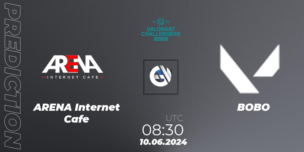 Pronóstico ARENA Internet Cafe - BOBO. 10.06.2024 at 08:30, VALORANT, VALORANT Challengers 2024 Oceania: Split 2
