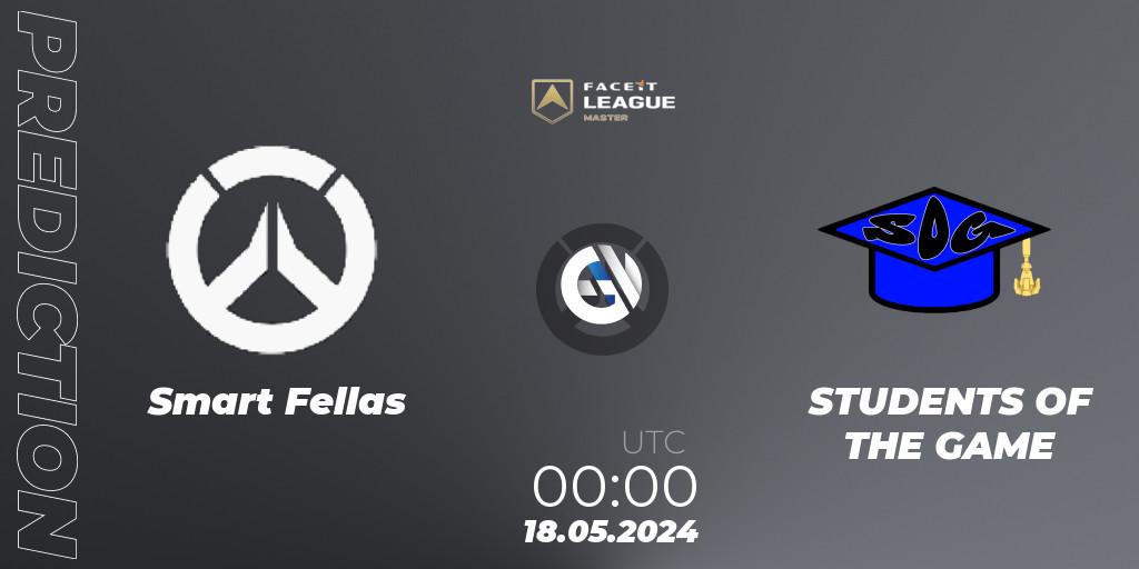 Pronóstico Smart Fellas - STUDENTS OF THE GAME. 19.05.2024 at 21:00, Overwatch, FACEIT League Season 1 - NA Master Road to EWC