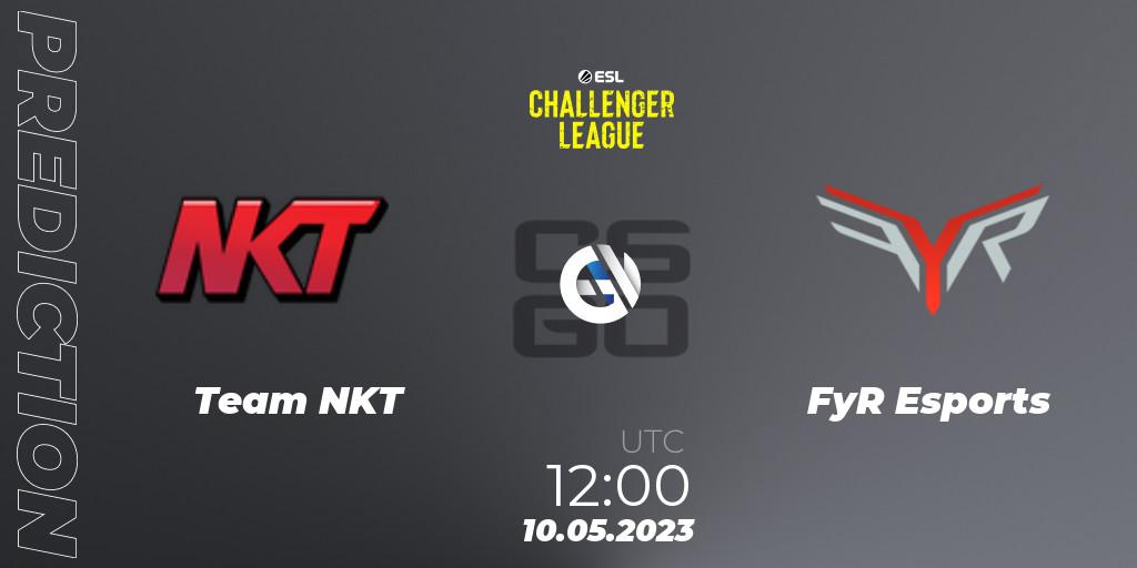 Pronóstico Team NKT - FyR Esports. 15.05.2023 at 12:00, Counter-Strike (CS2), ESL Challenger League Season 45: Asia-Pacific