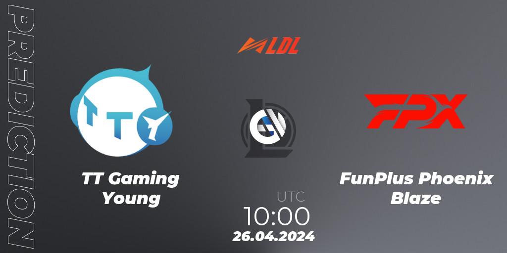 Pronóstico TT Gaming Young - FunPlus Phoenix Blaze. 26.04.24, LoL, LDL 2024 - Stage 2