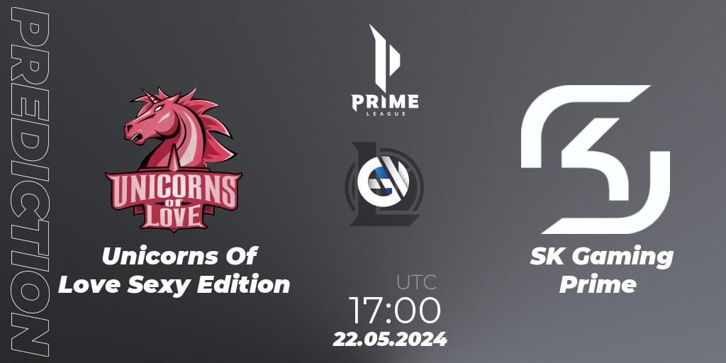 Pronóstico Unicorns Of Love Sexy Edition - SK Gaming Prime. 22.05.2024 at 17:00, LoL, Prime League Summer 2024