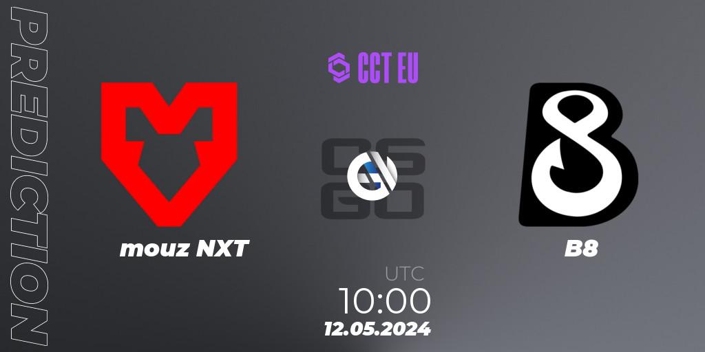 Pronóstico mouz NXT - B8. 12.05.2024 at 10:00, Counter-Strike (CS2), CCT Season 2 Europe Series 2 