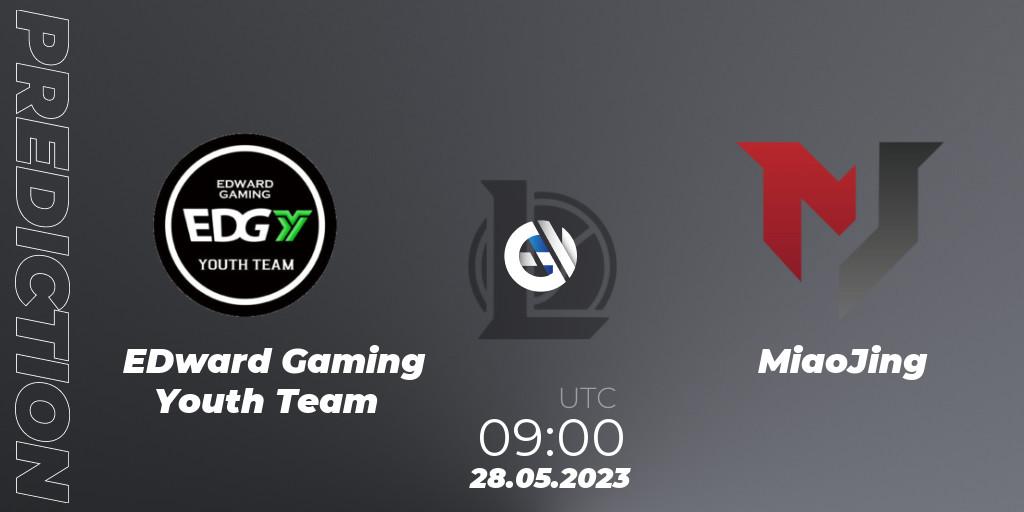 Pronóstico EDward Gaming Youth Team - MiaoJing. 28.05.23, LoL, LDL 2023 - Regular Season - Stage 3 Qualification
