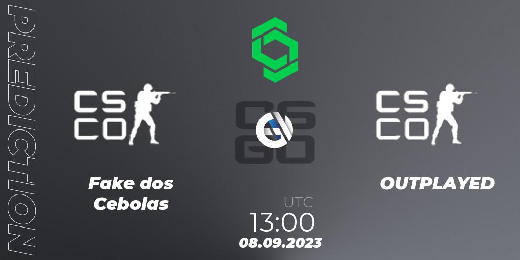 Pronóstico Fake dos Cebolas - OUTPLAYED. 08.09.2023 at 13:00, Counter-Strike (CS2), CCT South America Series #11: Closed Qualifier