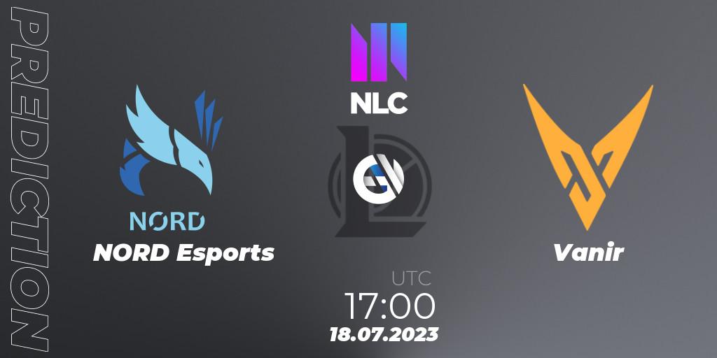 Pronóstico NORD Esports - Vanir. 18.07.2023 at 17:10, LoL, NLC Summer 2023 - Group Stage